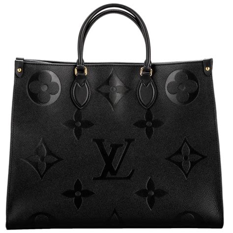 black louis vuitton logo|black Louis Vuitton tote.